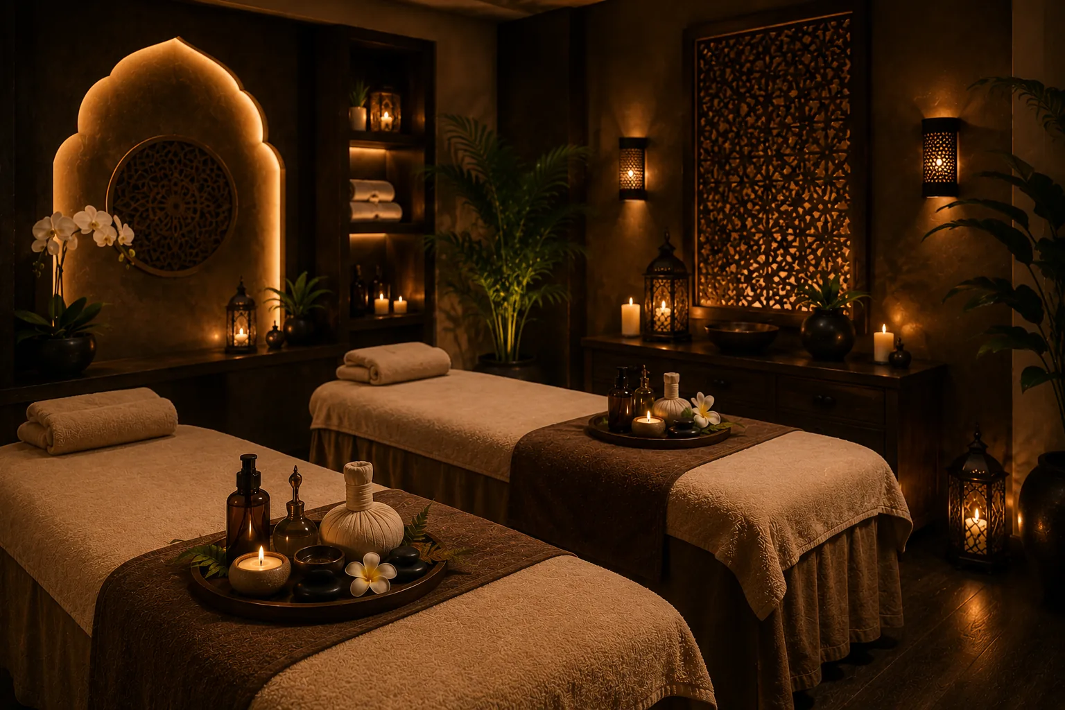 Private spa space